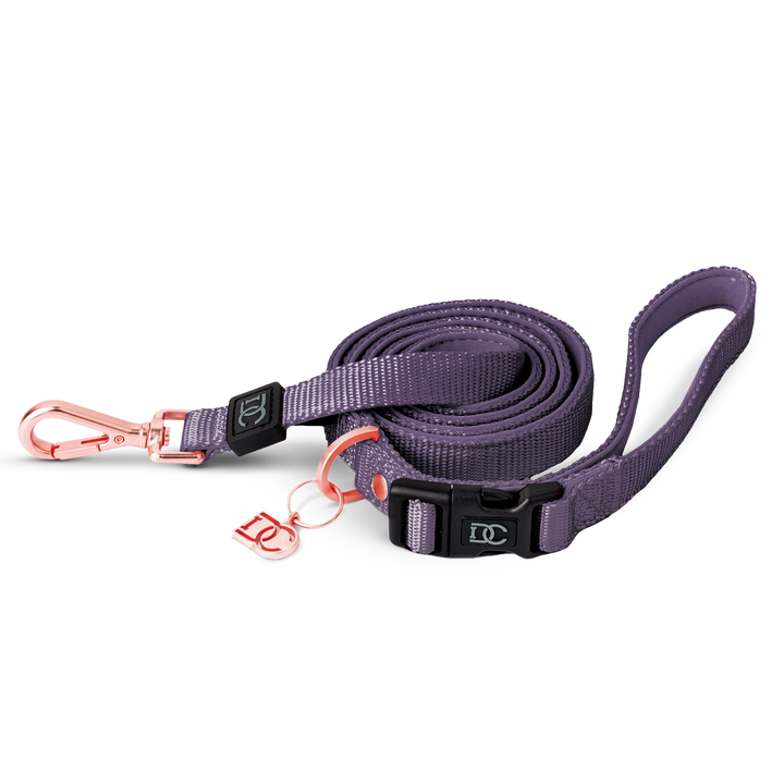 Luxe No-Pull, Step-In Dog Walking Set - Purple