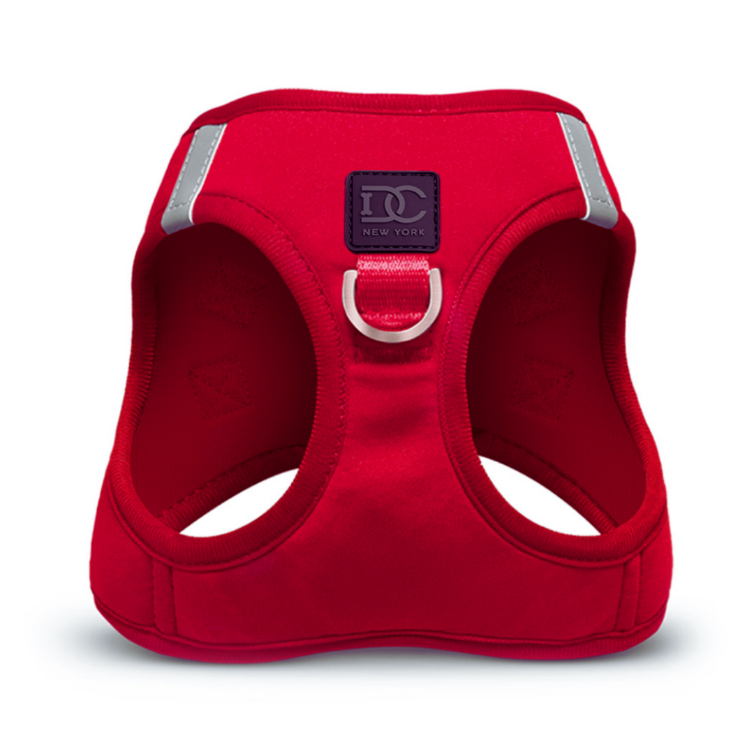 Stylish red Step-In Dog Harness #color_red