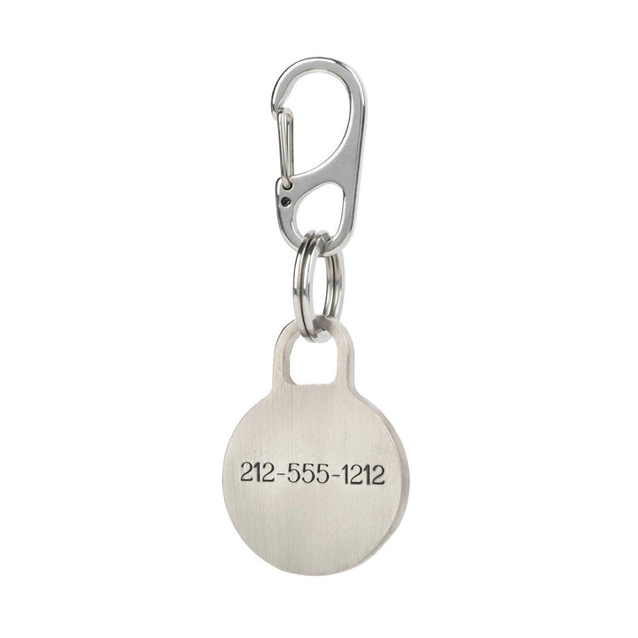 Bespoke Titanium Pet ID Charm by Doodle Couture