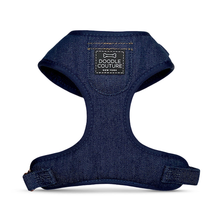 The Showstopper Harness - City Denim dog Harness