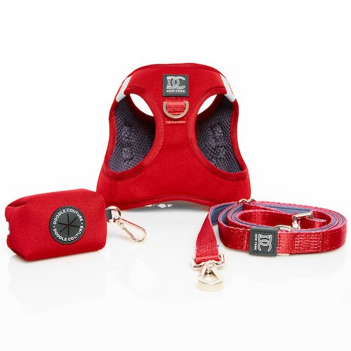 Urban Traffic Adjustable Leash - Royalty Red