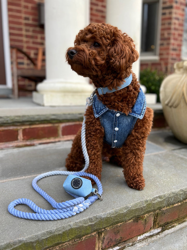 Denim Dog Vest